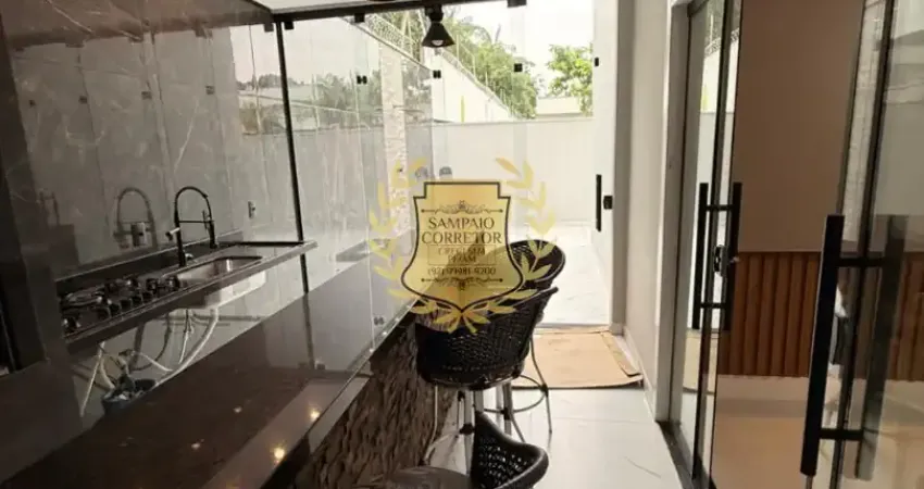 Cond. forrest hill, com 5 quartos, sendo 3 suítes, sala para 2 ambientes e 4 vagas de garagem