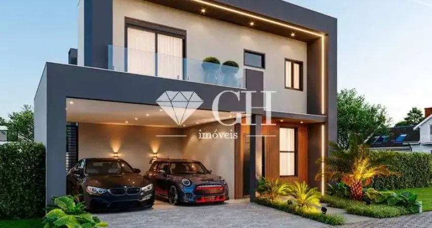 Casa de condomínio com 3 quartos, jardim carvalho - ponta grossa