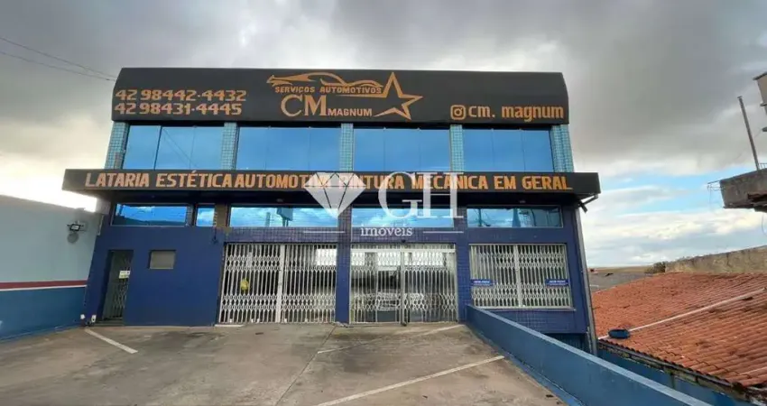 Barracão para alugar, 900 m² por r$ 12.000,00/mês - chapada - ponta grossa/pr