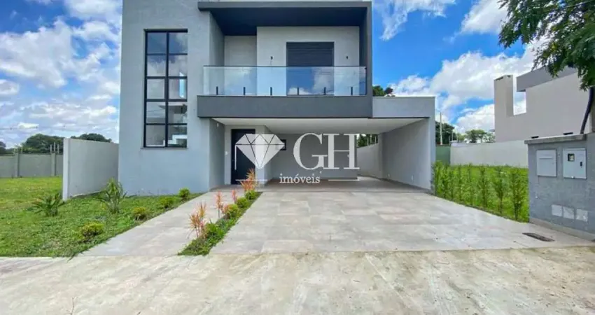 Casa com 3 dormitórios( 3 suítes) à venda, 205 m² por r$ 1.580.000 - terras alphaville-jardim carvalho - ponta grossa/pr