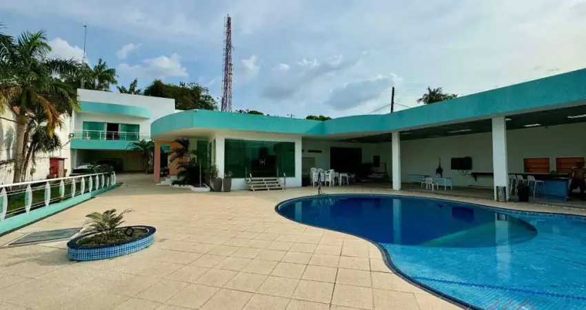 Mansão no parque 10 – 5 suítes, 700 m² construídos e lazer completo - conj. jardim itaóca, manaus/am