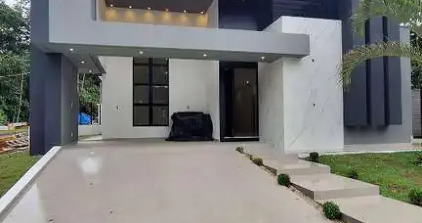 Linda casa com 4 suítes à venda no cond. alphaville 4, 230 m² por r$ 2.150.000 - ponta negra - manaus/am