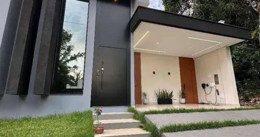 Casa com 3 suiítes à venda no cond. vivenda das marinas, 172 m² por r$ 1.100.000 - ponta negra - manaus/am