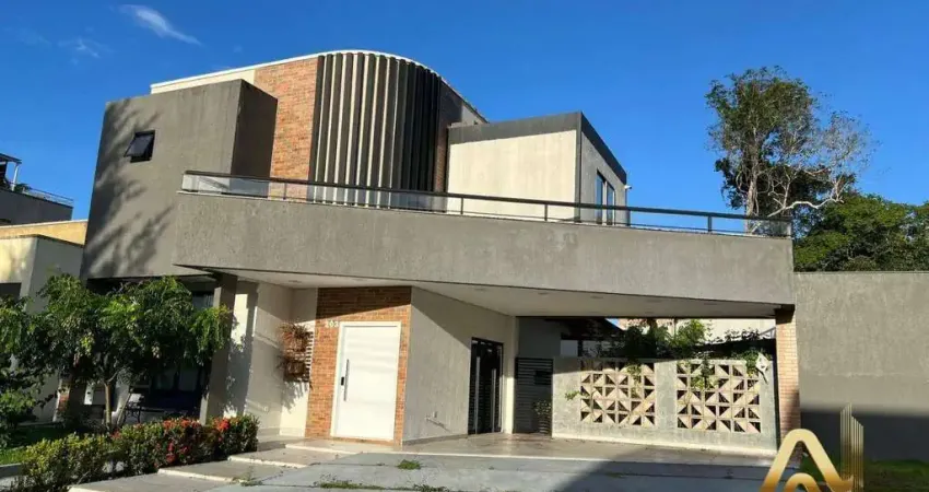 Casa com 3 suítes à venda no cond. residencial passaredo, 275 m² por r$ 1.750.000 - ponta negra - manaus/am