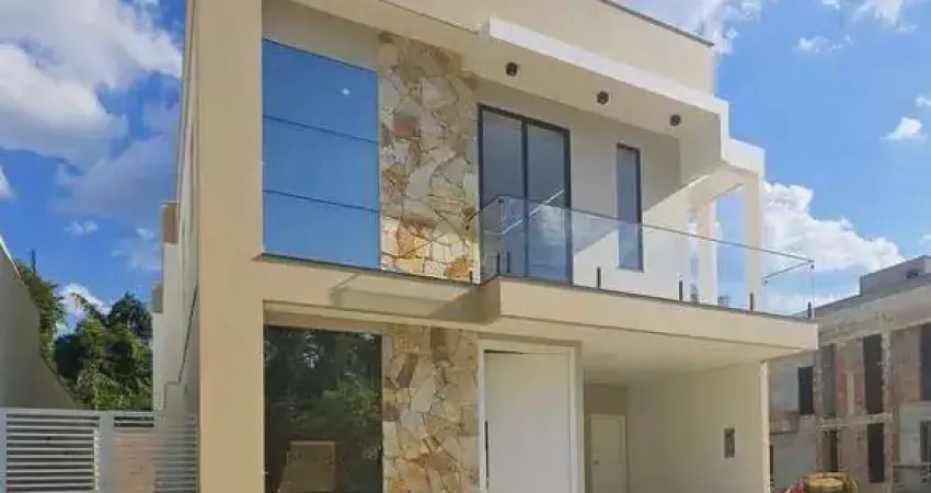 Casa de alto padrão com 5 suítes à venda no cond. alphaville 4, 380 m² por r$ 2.280.000 - ponta negra - manaus/am