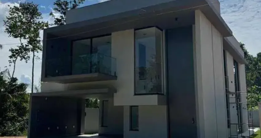 Casa de alto padrão com 3 suítesà venda no cond. alphaville 4 , 380 m² por r$ 2.600.000 - ponta negra - manaus/am