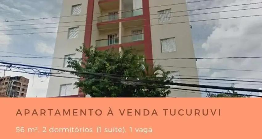 Apartamento à venda no tucuruvi - 56 m², 2 dormitórios (1 suíte), 1 vaga