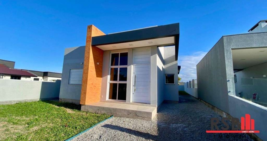 Casa com 2 dormitórios à venda, 96 m² por R$ 790.000 - Bosque das Figueiras - Passo de Torres/SC