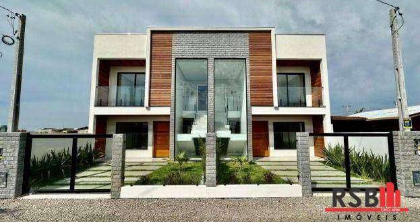 Sobrado com 2 dormitórios à venda, 91 m² por R$ 499.000,00 - Praia Azul - Passo de Torres/SC