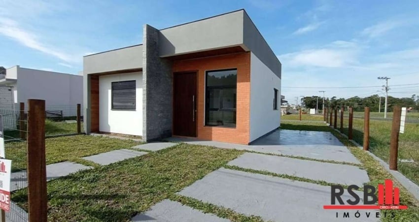 Casa com 2 dormitórios à venda, 61 m² por R$ 350.000,00 - Jardim America - Passo de Torres/SC