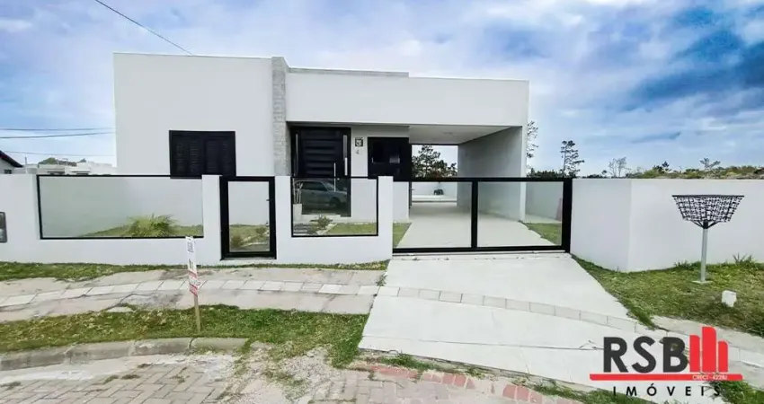 Casa com 2 dormitórios à venda, 74 m² por r$ 410.000 - jardim america - passo de torres/sc