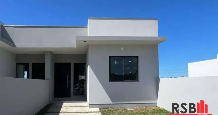 Casa com 2 dormitórios à venda, 63 m² por r$ 310.000 - jardim america - passo de torres/sc