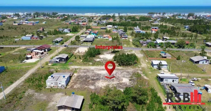 Terreno de esquina à venda, 300 m² por r$ 65.000 - sumaré ii - passo de torres/sc