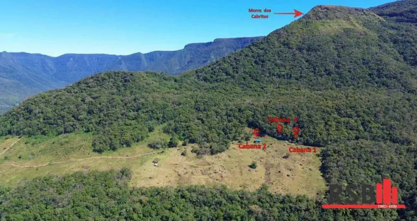 Chácara com 6 dormitórios à venda, 350000 m² por r$ 2.200.000,00 - zona rural - passo de torres/sc