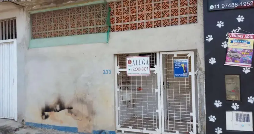 Casa para Locação em Itaquaquecetuba, Vila Virgínia, 1 dormitório, 1 banheiro