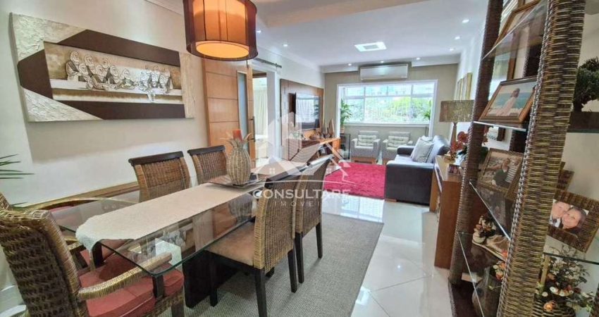 Apto 2 dorms, Campo Grande, Santos - R$ 600 mil,Cod:25671 FSM