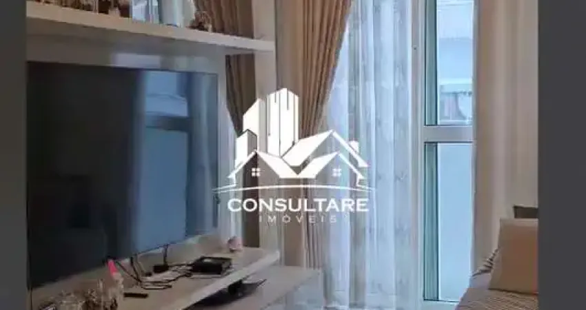 Flat com 2 quartos para alugar na Rua José Caballero, Gonzaga, Santos