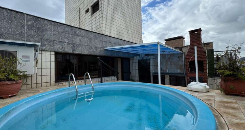 Cobertura com 4 quartos para alugar no Pompéia, Santos 