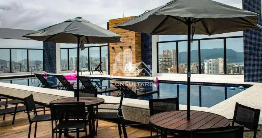 Apartamento com 1 quarto para alugar na Rua Doutor Lobo Viana, Boqueirão, Santos