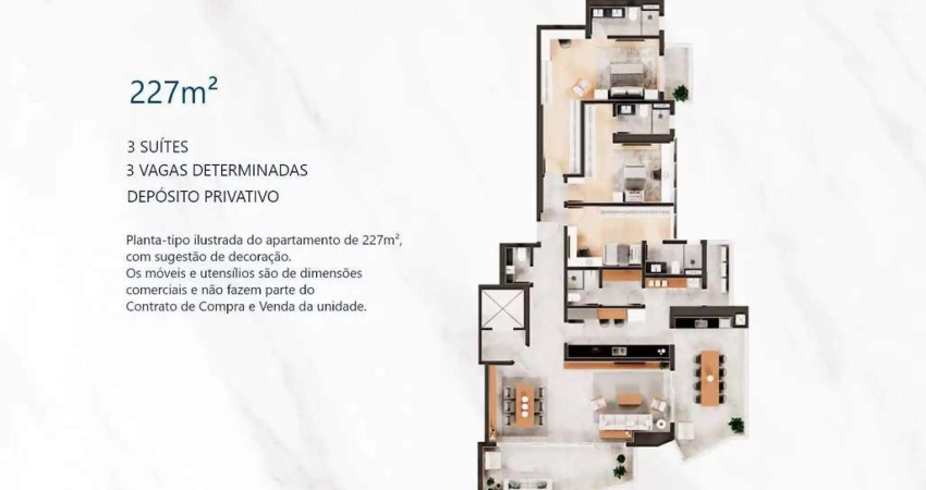 Apartamento com 3 quartos à venda no Ponta da Praia, Santos 