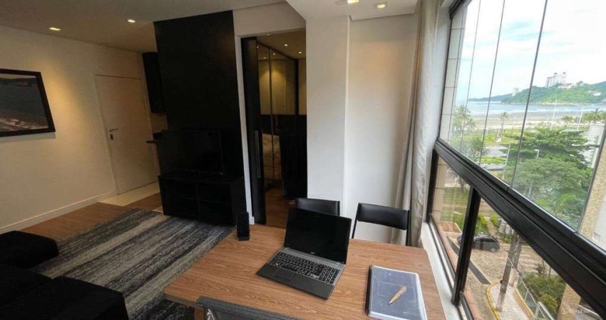 Flat com 1 quarto à venda no Itararé, São Vicente 