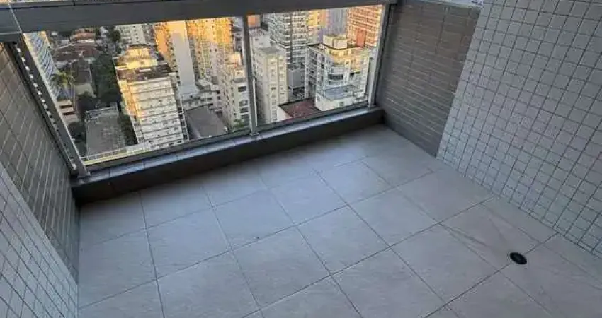 Apartamento alto padrão mobiliado para locação – gonzaga, santos/sp | código 1658