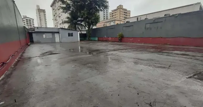 Terreno comercial para alugar na Aparecida, Santos 