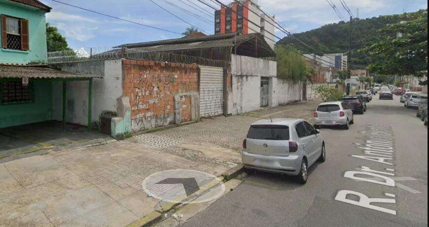 Terreno, Locação V Mathias, Santos - R$ 75 mi, Cod: 26098 MMD