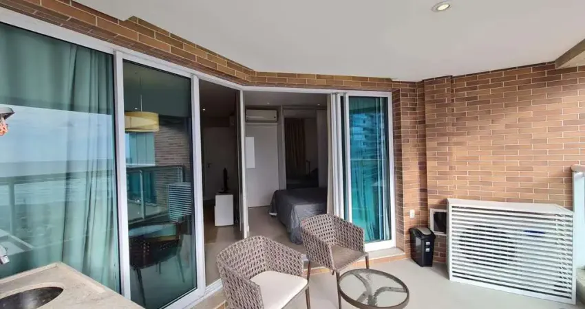 Flat com 1 quarto para alugar na Avenida Marechal Floriano Peixoto, Gonzaga, Santos