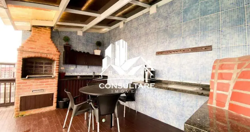 Cobertura com 5 quartos para alugar na Rua Professor Torres Homem, Embaré, Santos