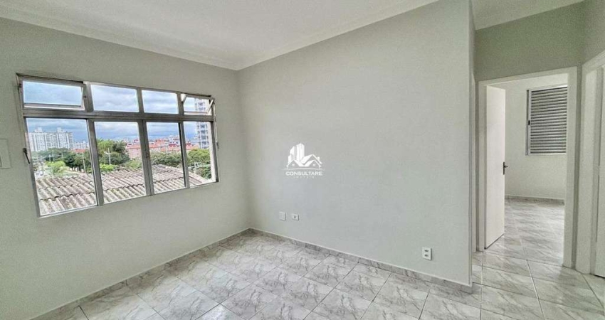 R$288mil - Apartamento à venda 2dorms, frente, garagem. Aparecida / Santos