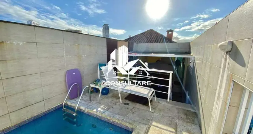 Casa com 3 quartos à venda no Embaré, Santos 