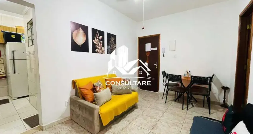 Apartamento com 1 quarto à venda na Rua Jorge Tibiriçá, Gonzaga, Santos
