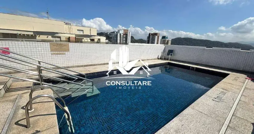 Flat com 1 quarto à venda na Avenida Marechal Floriano Peixoto, Pompéia, Santos