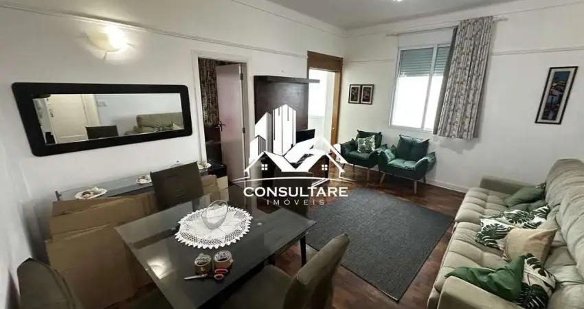 Apartamento com vista para o mar – 2 dormitórios, 120m² – josé menino, santos