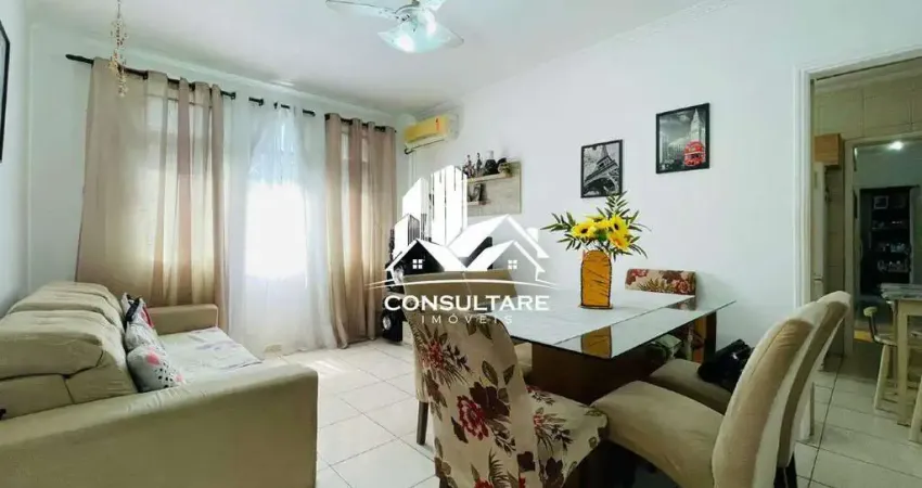 Apartamento de 102 m² com 2 dormitórios na vila mathias, santos