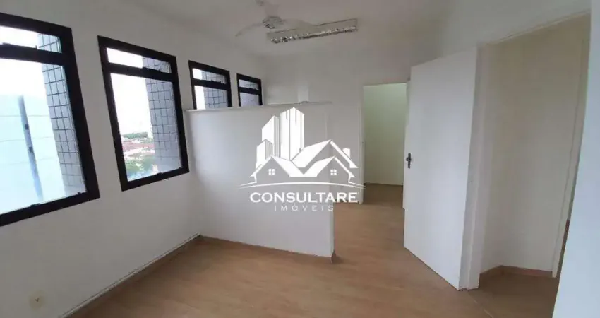 Sala comercial para alugar , 60m². bairro campo grande em santos