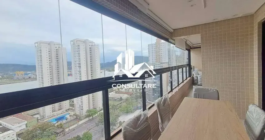 Apartamento 2 quartos, 1 suíte, área de lazer, em santos, na ponta da praia r$ 1.190.000,00 mil cod: 5472 cps