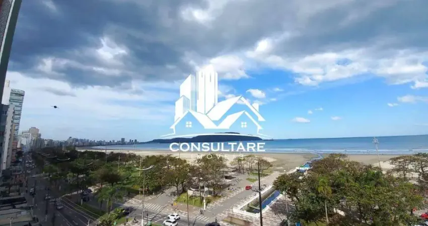 Apartamento à venda 156m²., vista panoramica, 3 dormitórios, bairro pompeia, santos/sp.