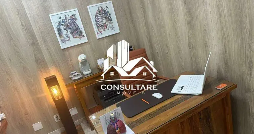 Sala comercial à venda na Rua Carvalho de Mendonça, Encruzilhada, Santos