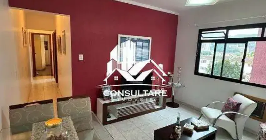 Apartamento à venda com 2 quartos, 3 banheiros e garagem fechada – campo grande, santos/sp – r$ 560.000