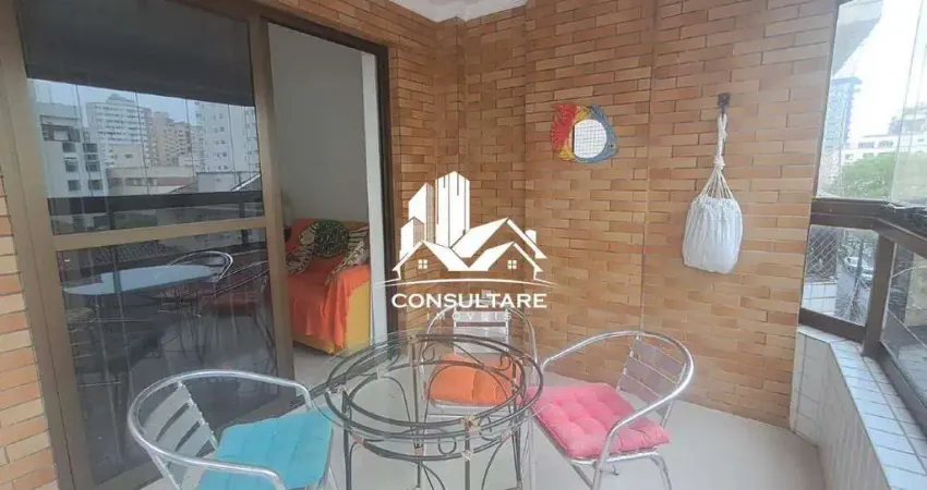 Apartamento para alugar ,3 dormitórios, 1 suíte, quadra da praia, aparecida, santos cod5518 cps