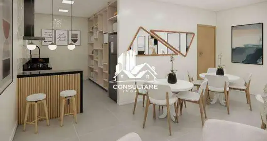 Apartamentos com 1 ou 2 dormitórios com lazer no bairro biquinha em são vicente - sp