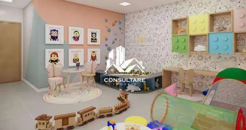 Apartamentos com 1 ou 2 dormitórios com lazer no bairro biquinha em são vicente - sp