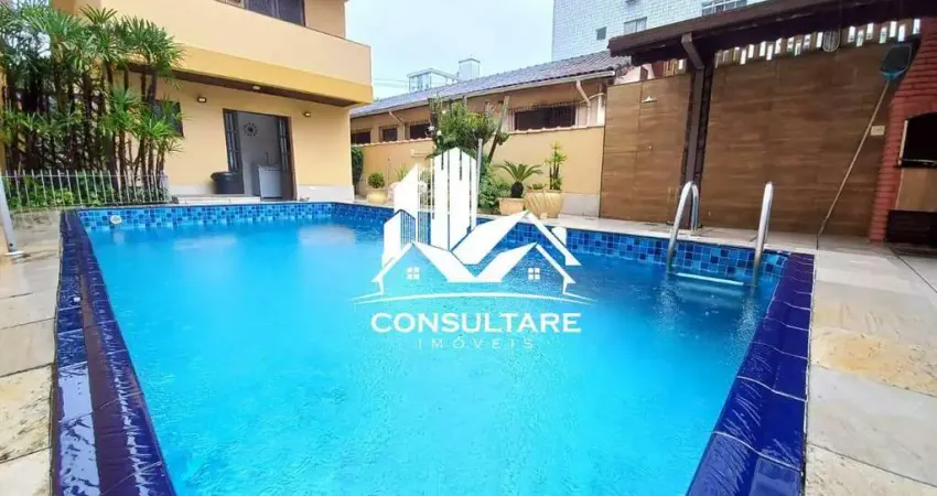 Casa no bairro marapé em santos/sp., 4 dormitórios e piscina. e 3 vagas.