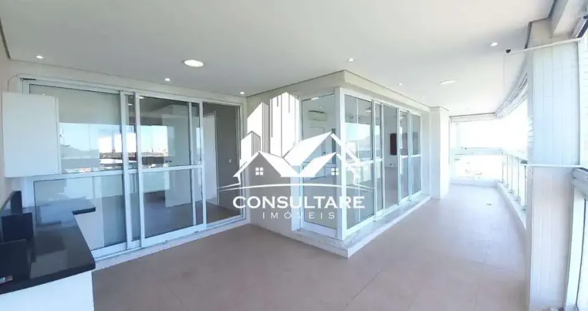 Apartamento com 3 quartos para alugar na Avenida Rei Pelé, Ponta da Praia, Santos