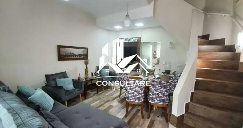 Casa com 3 dormitórios à venda, 89 m² por r$ 750.000,00 - campo grande - santos/sp.