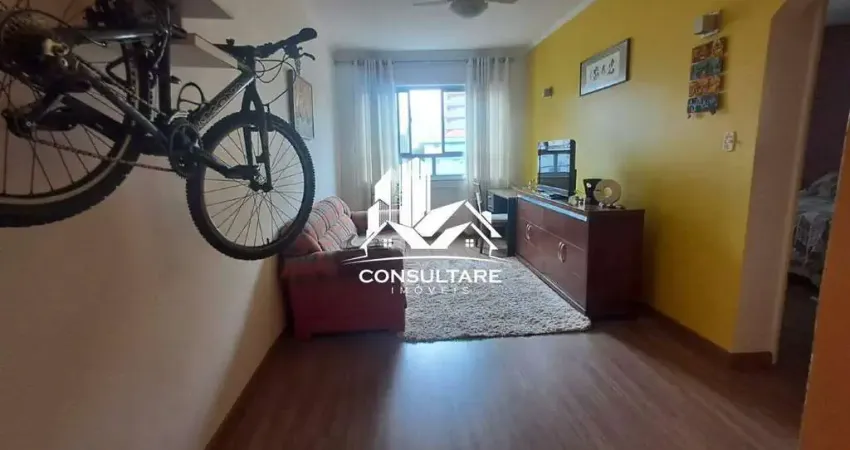 Apartamento a venda com 1 dormitório, mobiliado, no embaré, em santos cod: 5677 cps