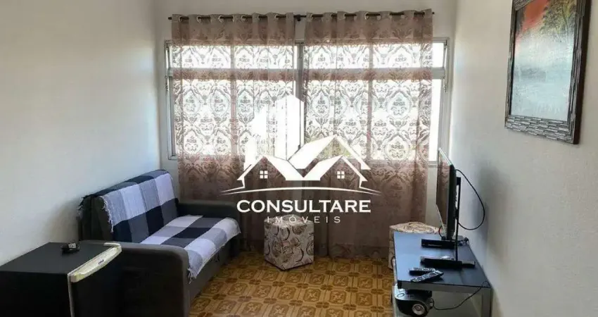 Kitnet mobiliado no bairro josé menino em santos/sp. pacote 1.800,00