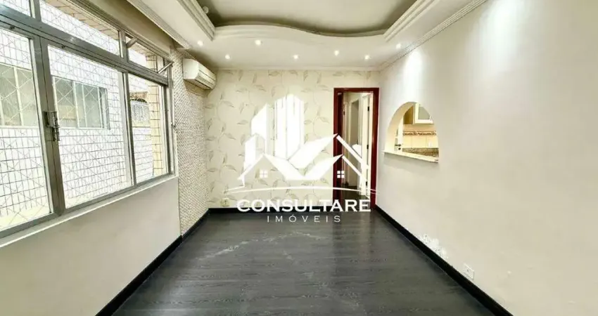 Apartamento espaçoso e bem localizado na encruzilhada – santos/sp - ref: 5684rm